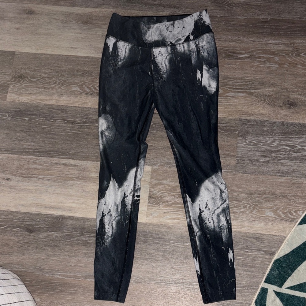 Nike Dri-FIT Gray and White Leggings